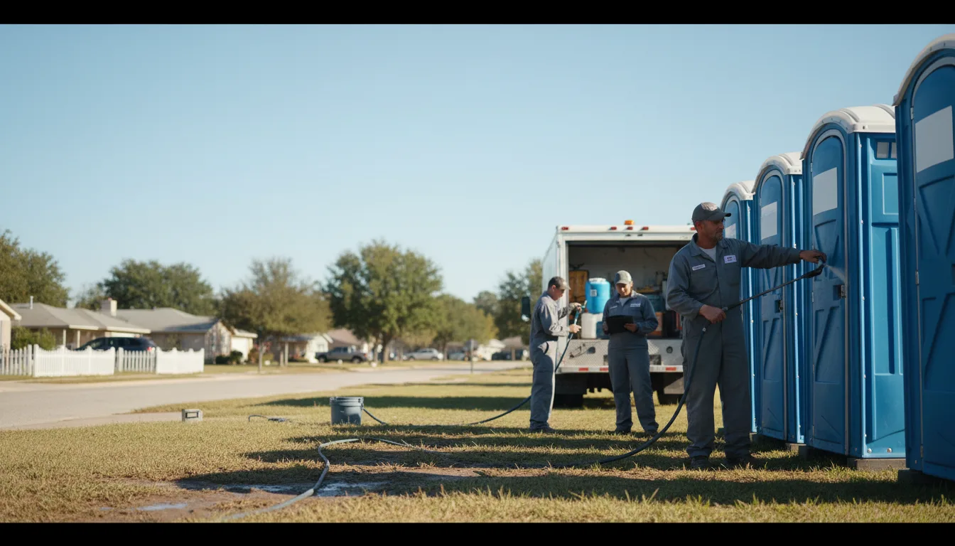 Long-Term Portable Toilet Rental in Caddo, OK near me